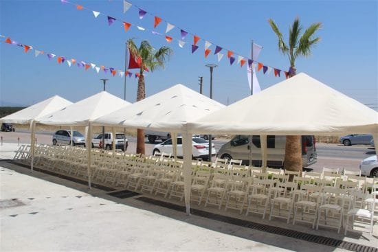 Çadır ve Gölgelik Kiralama Bayrak Süsleme