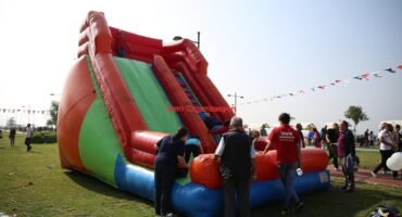 Renkli Kaydırak Kiralama İzmir