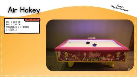 Air Hokey Kiralama Şişme Oyun Parkuru Şişme Oyuncak Kiralama İzmir Organizasyon