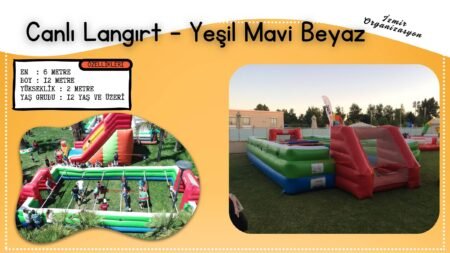 Canlı Langırt - Şişme Oyuncak Kiralama İzmir Organizasyon