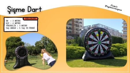 Şişme DartŞişme Oyun Parkuru Şişme Oyuncak Kiralama İzmir Organizasyon